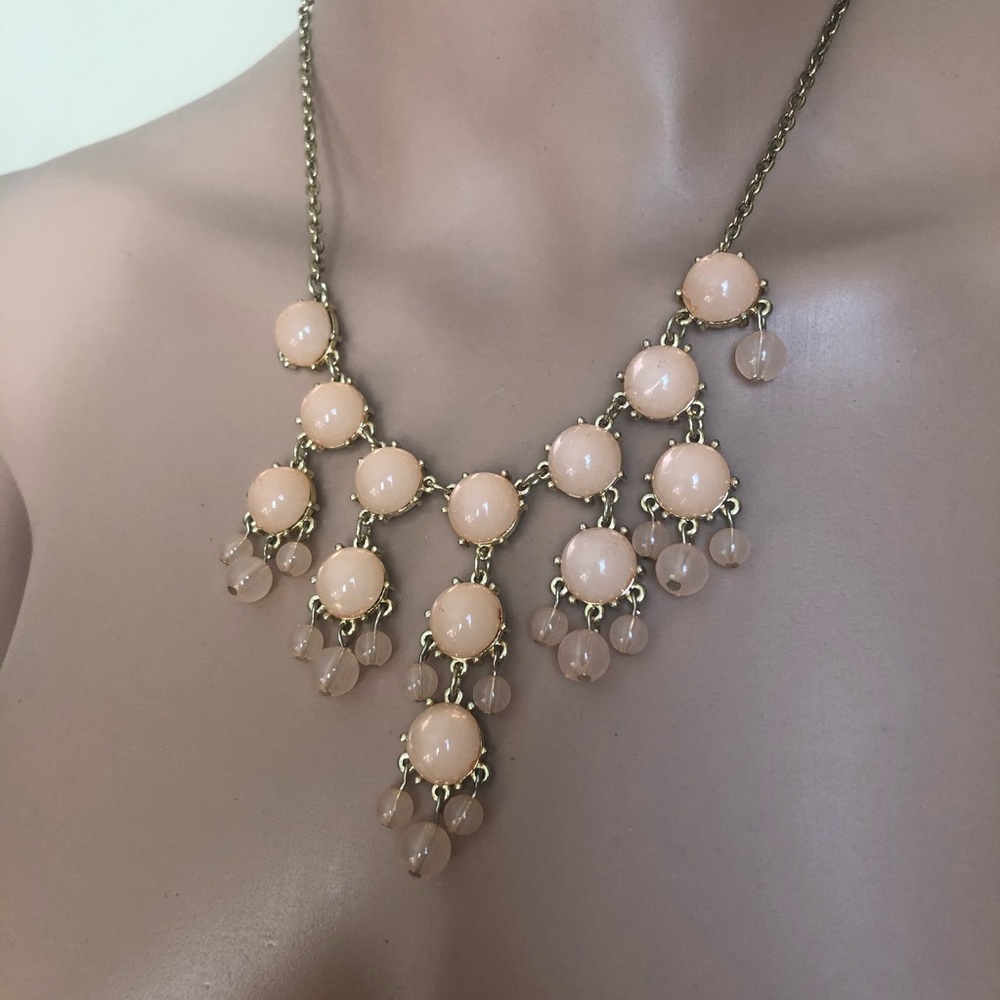 Bib statement necklace